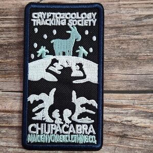 Chupacabra Mexico Monster Legend Cryptid Embroidered Iron on Patch